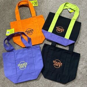 Trader Joe’s mini bags Fall Halloween edition 4 colors
